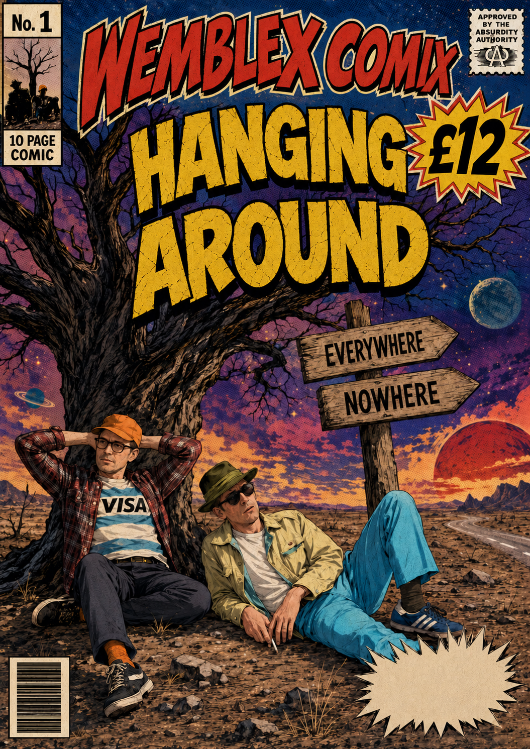 Wemblex Comix No. 1 — Hanging Around